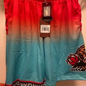 NBA fadeaway swingman shirts Memphis grizzlies 1996